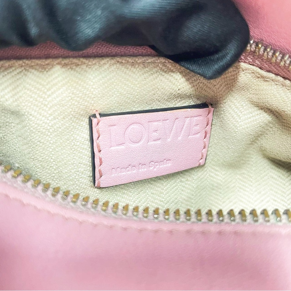 Loewe Pink Leather Puzzle Bag - Picture 7 of 10